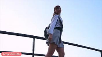 Anime hentai style up skirt flashing by jeny smith