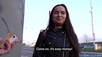 Teen4cash enjoys public pov bj and pussyfuck outdoor